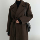 Leonore – Wickelmantel mit Gürtel