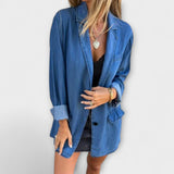 Sonja – Blazer in Denim-Optik