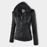 Monika - Jacke in Leder-Optik