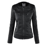 Monika - Jacke in Leder-Optik