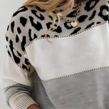Käthe – Pullover mit Leo-Akzent
