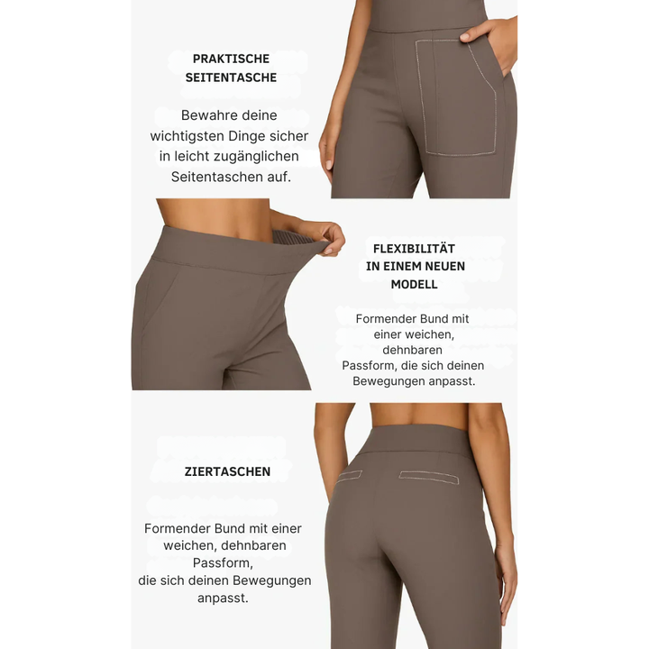 Bequeme Weitgeschnittene Schlupfhose