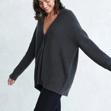 Jutta – Strickjacke in A-Linie