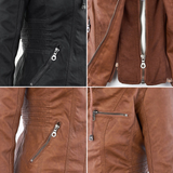 Monika - Jacke in Leder-Optik