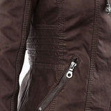 Monika - Jacke in Leder-Optik