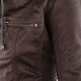 Monika - Jacke in Leder-Optik