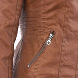 Monika - Jacke in Leder-Optik