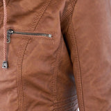 Monika - Jacke in Leder-Optik