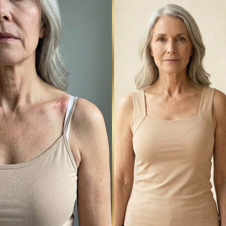 Braunes Damen-Tanktop mit breiten Trägern und Karree-Ausschnitt