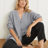 Jutta – Strickjacke in A-Linie