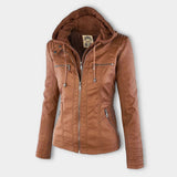 Monika - Jacke in Leder-Optik