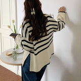 Ottilie – Bretonpullover mit Rollkragen