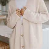 Jutta – Strickjacke in A-Linie