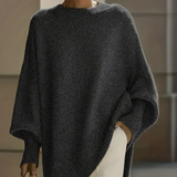 Cindy – Longpullover im Poncho-Stil