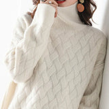 Valentina – Pullover mit Flecht-Muster