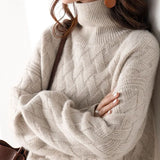 Valentina – Pullover mit Flecht-Muster
