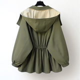 Lilian - Lässige Jacke mit XL-Kragen