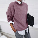 Adelheid – Pullover in Taubenblau