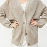 Jutta – Strickjacke in A-Linie