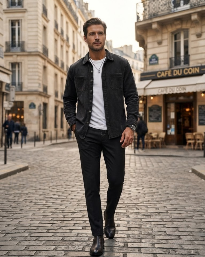 Casual Overshirt aus hochwertigem Kord