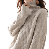 Valentina – Pullover mit Flecht-Muster