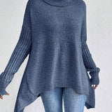Audrey – Oversize-Rollkragenpullover