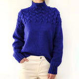 Petra – Pullover mit Zopf-Passe