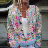 Lotte - Strickjacke im Fair-Isle-Stil