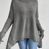 Audrey – Oversize-Rollkragenpullover