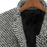 Caterinella - Mantel in Tweed-Optik