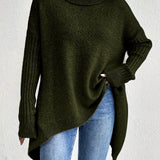 Audrey – Oversize-Rollkragenpullover