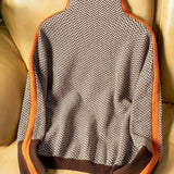 Constanze – Pullover mit Kontraststreifen