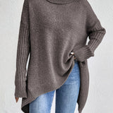 Audrey – Oversize-Rollkragenpullover