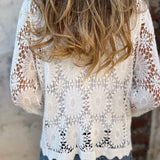 Marga – Häkeljacke mit Ajour