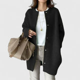 Thalienne – Flauschige Strickjacke