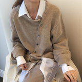 Nele – Asymmetrische Strickjacke