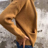 Regina – Strickjacke mit Reißverschluss