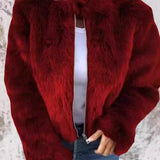 Franka – Kunstfell-Jacke mit Zipper