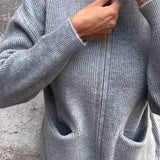 Regina – Strickjacke mit Reißverschluss