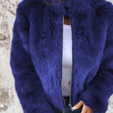 Franka – Kunstfell-Jacke mit Zipper