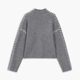 Ute – Pullover mit Ziernähten