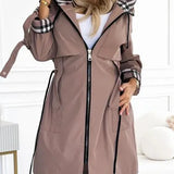 Orla – Leichter Zip-Mantel mit Kapuze