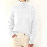 Petra – Pullover mit Zopf-Passe