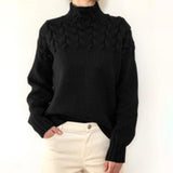 Petra – Pullover mit Zopf-Passe